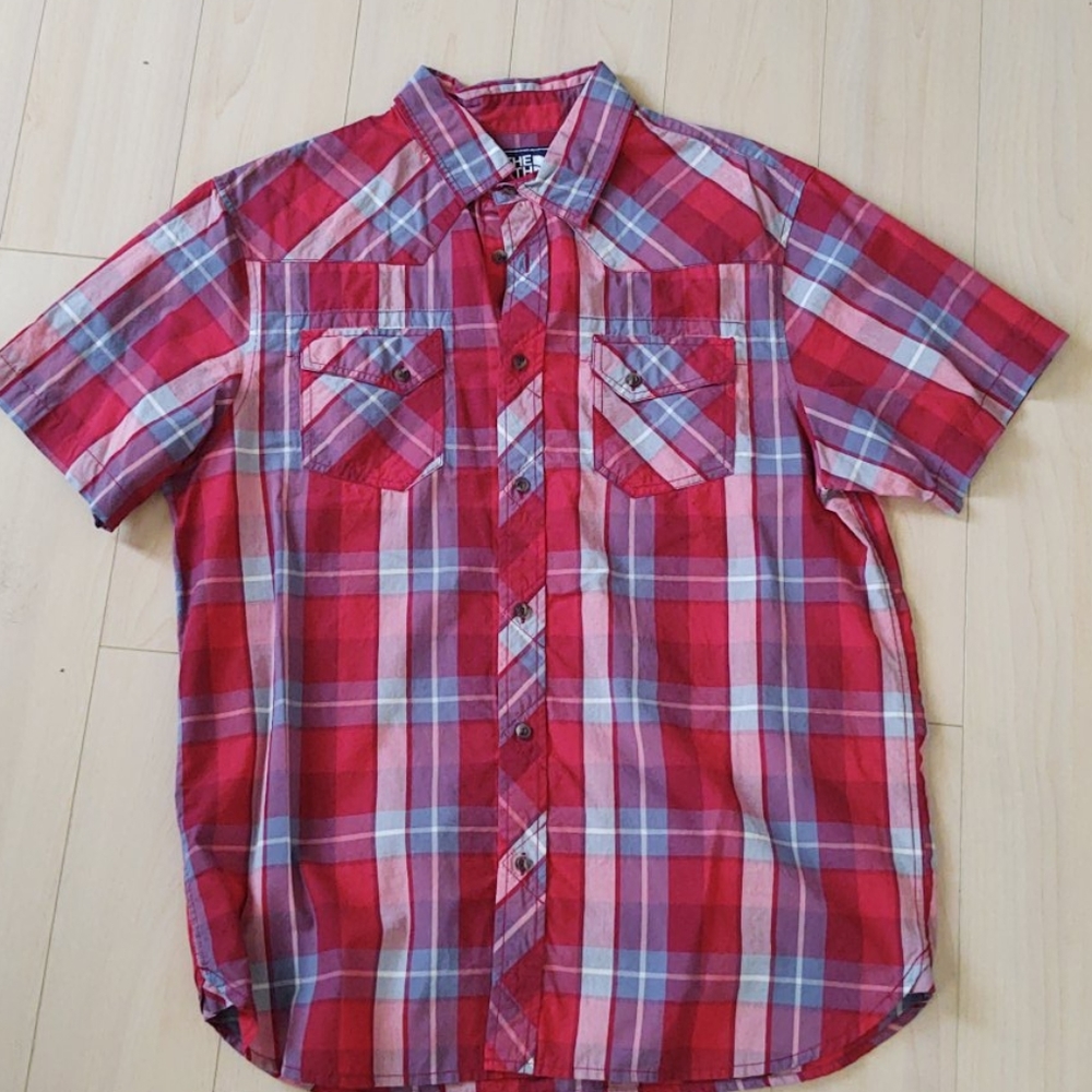 The North Face button up shirt